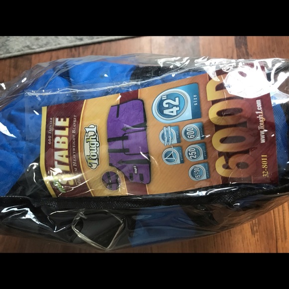 LIKE NEW Tough-1 42” 600D Miniature Pony Stable Blanket W/Belly Wrap - Picture 2 of 7